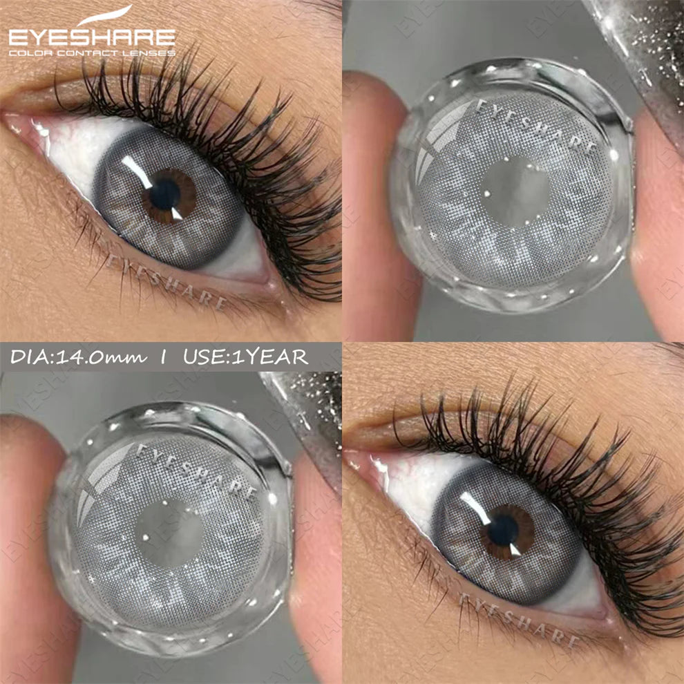 Brussels Gray 14.0mm 1 Pair | 1 Year